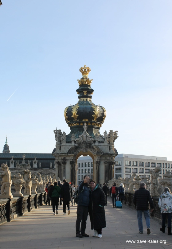 Crown Gate in the Dresden Zwinger